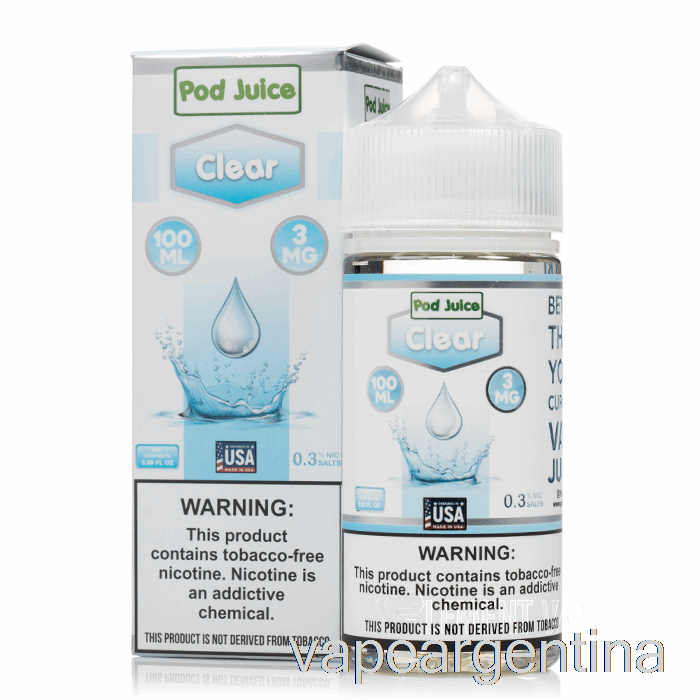 Claro - Jugo De Vaina - 100ml 6mg Vape Descartable